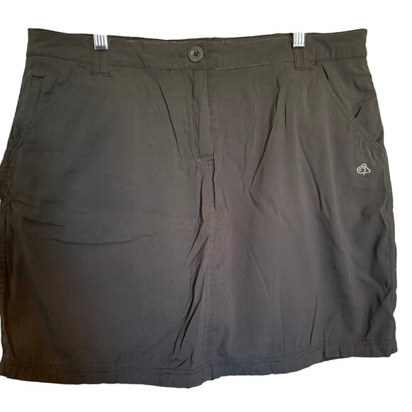 Craghoppers skort size 16 in army moss green - Picture 1 of 13